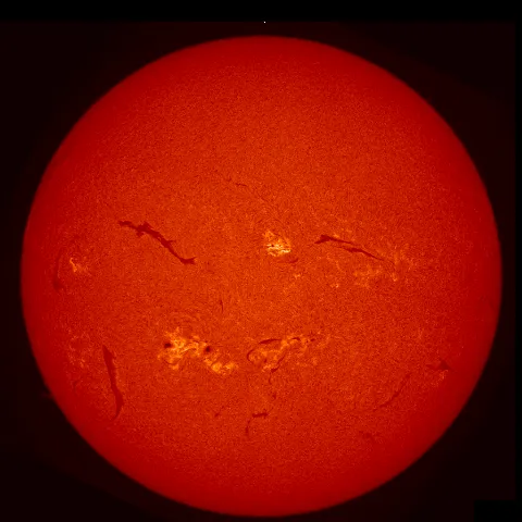 Image of Sun's chromosphere