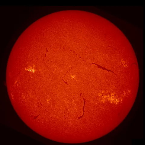 Image of Sun's chromosphere