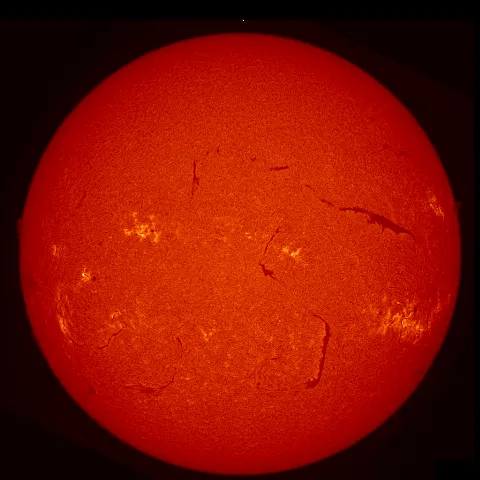 Image of Sun's chromosphere