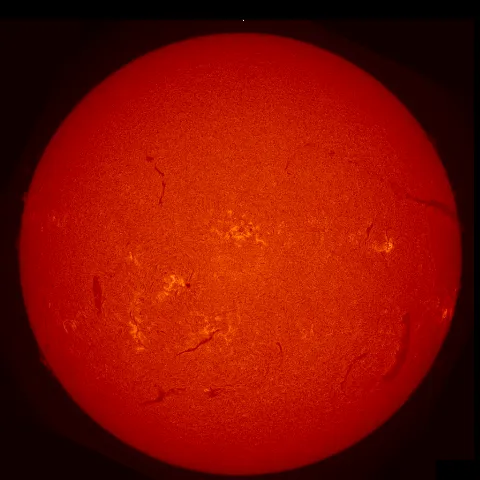 Image of Sun's chromosphere