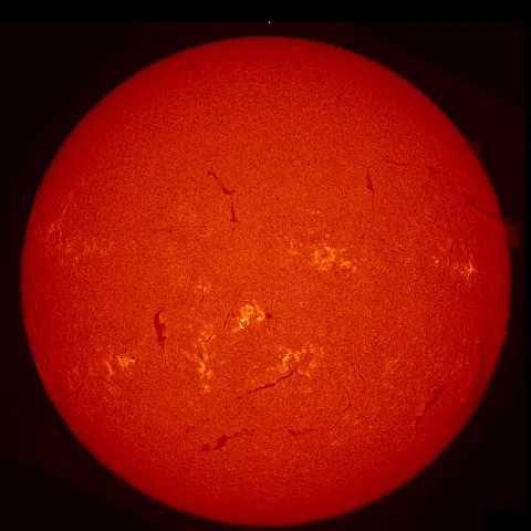 Image of Sun's chromosphere