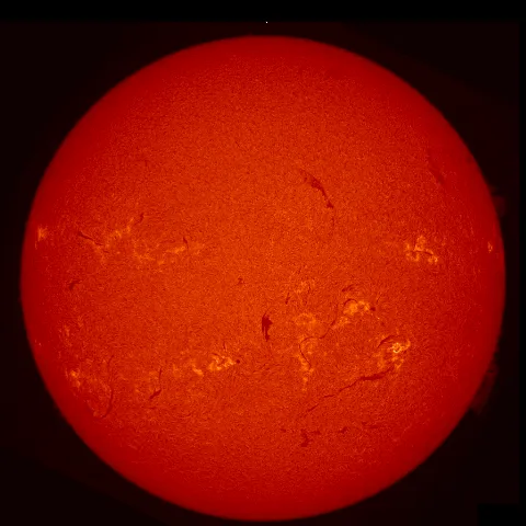 Image of Sun's chromosphere