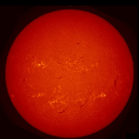 Image of Sun's chromosphere