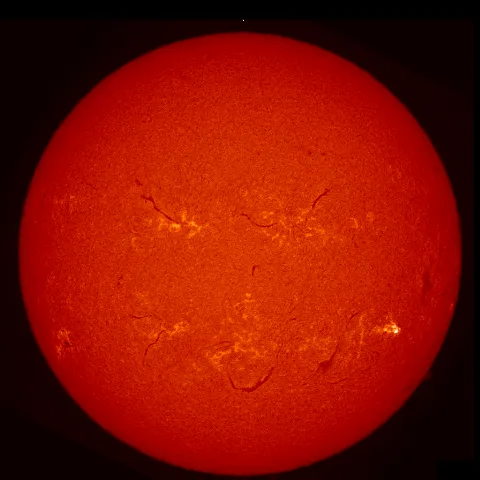 Image of Sun's chromosphere