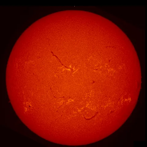 Image of Sun's chromosphere