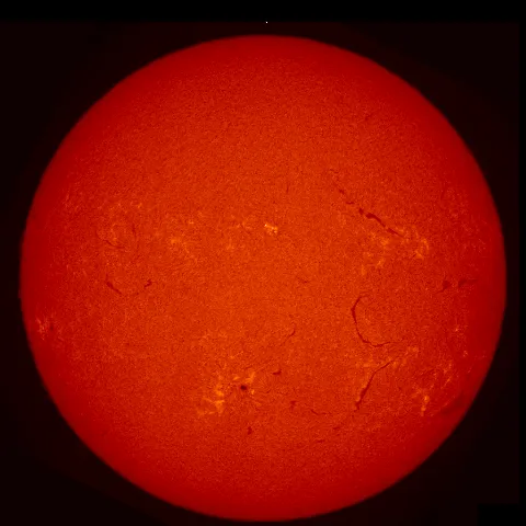 Image of Sun's chromosphere