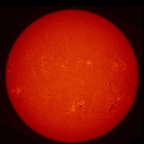 Image of Sun's chromosphere