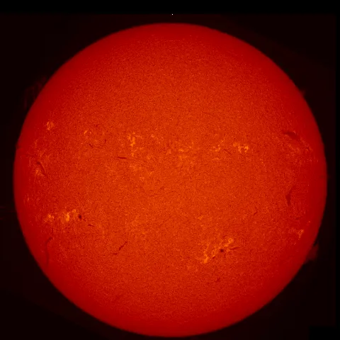 Image of Sun's chromosphere