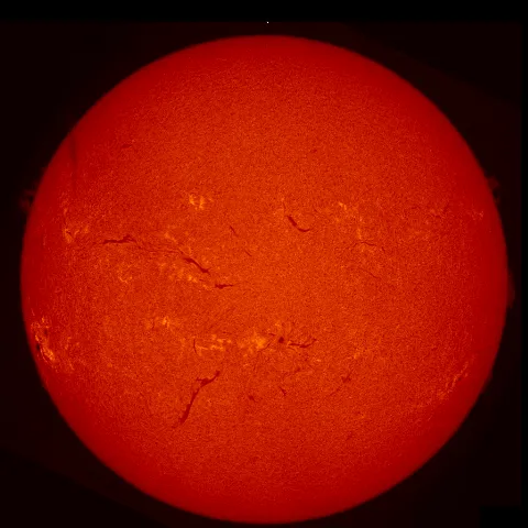 Image of Sun's chromosphere