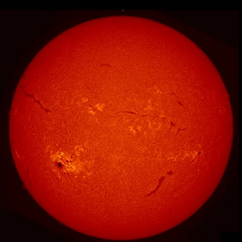 Image of Sun's chromosphere