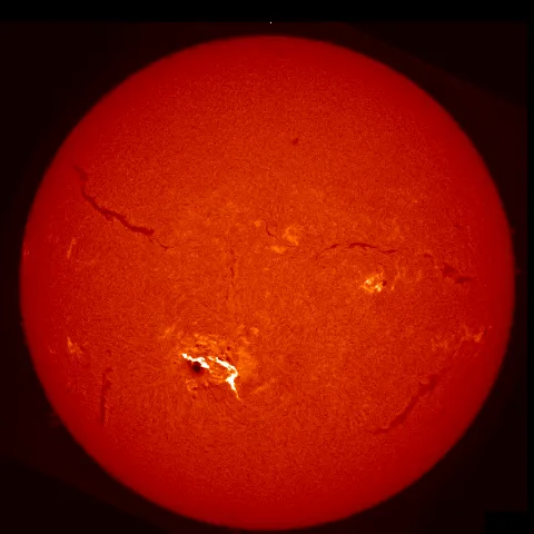 Image of Sun's chromosphere