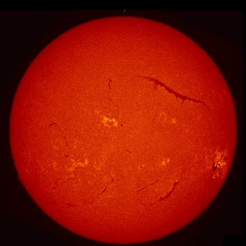 Image of Sun's chromosphere