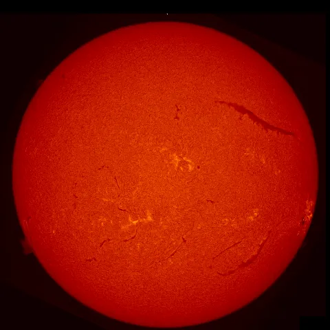 Image of Sun's chromosphere