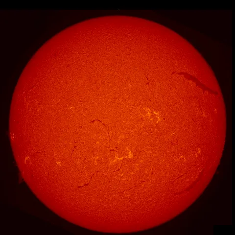 Image of Sun's chromosphere