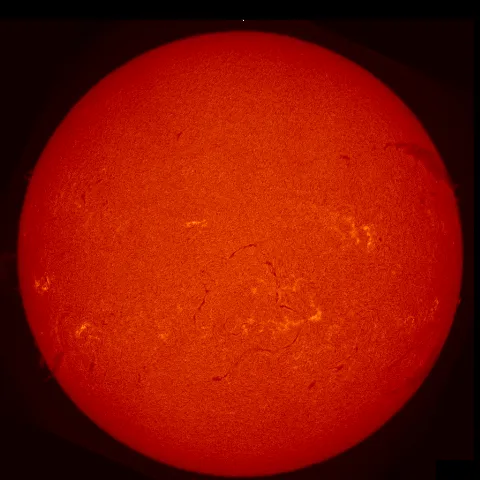 Image of Sun's chromosphere