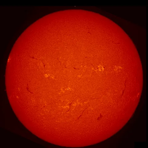 Image of Sun's chromosphere