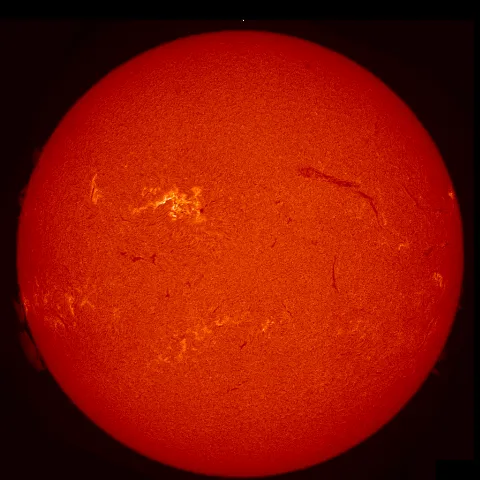 Image of Sun's chromosphere