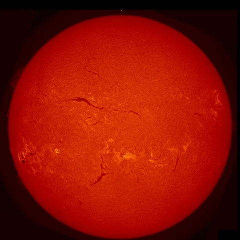 Image of Sun's chromosphere