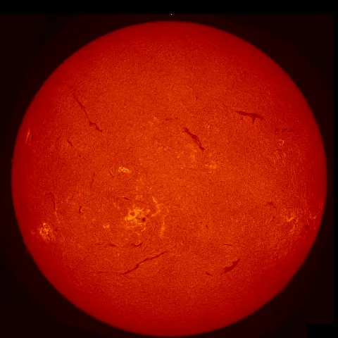 Image of Sun's chromosphere