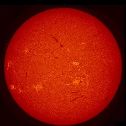 Image of Sun's chromosphere