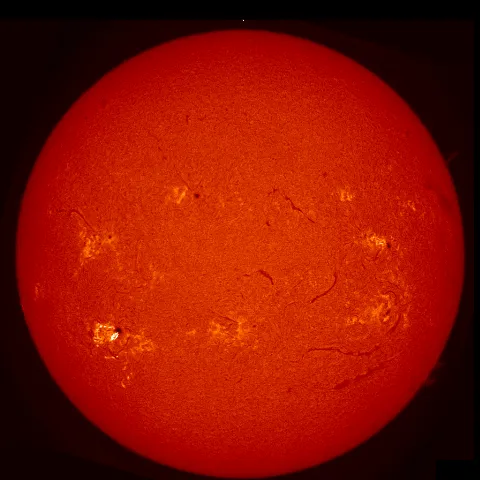 Image of Sun's chromosphere