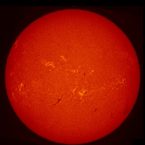 Image of Sun's chromosphere