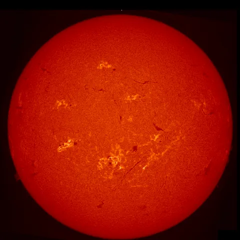 Image of Sun's chromosphere