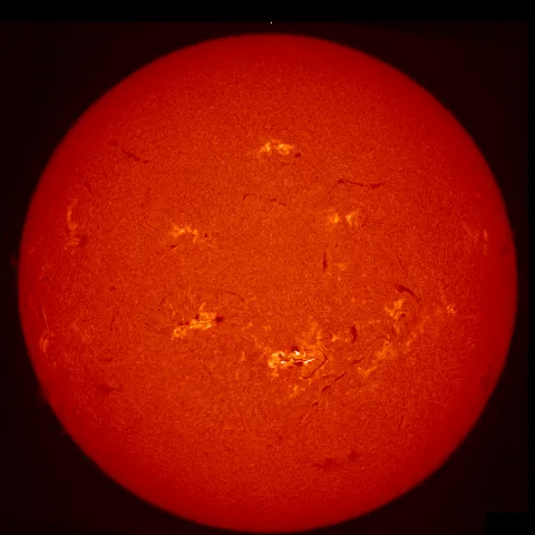 Image of Sun's chromosphere