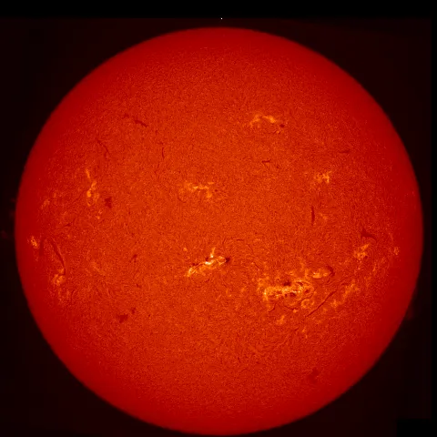 Image of Sun's chromosphere