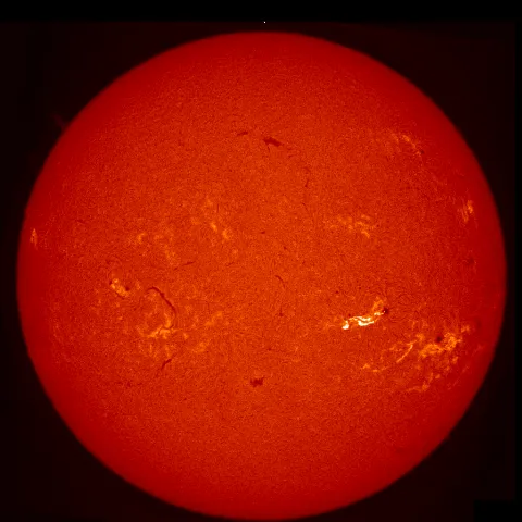 Image of Sun's chromosphere