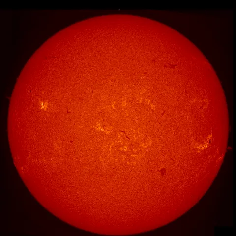 Image of Sun's chromosphere