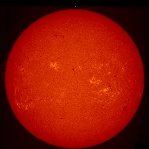 Image of Sun's chromosphere