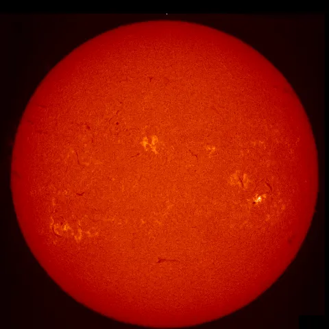 Image of Sun's chromosphere