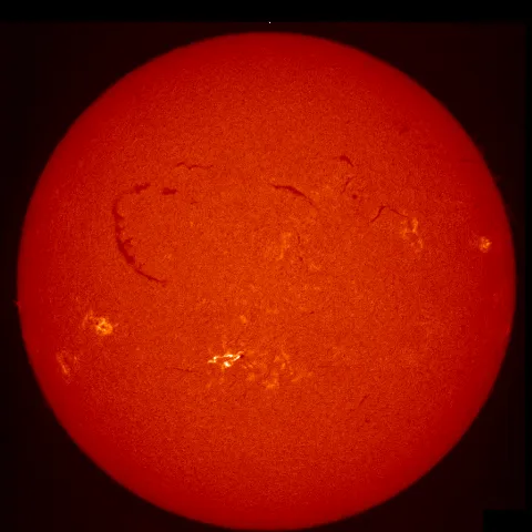 Image of Sun's chromosphere