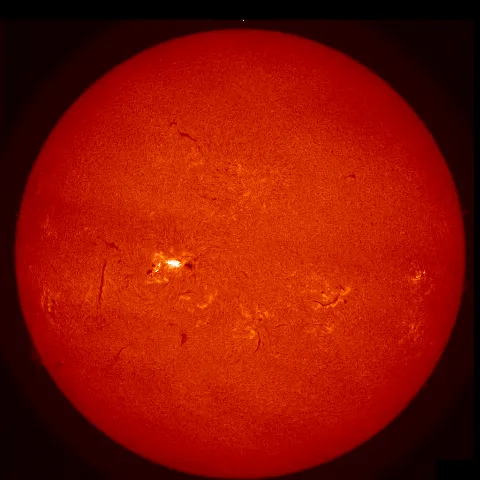 Image of Sun's chromosphere