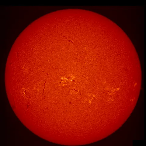 Image of Sun's chromosphere