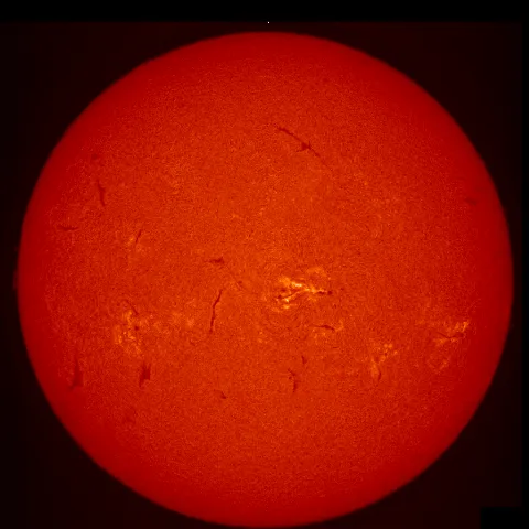 Image of Sun's chromosphere