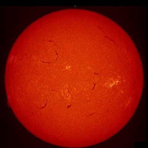 Image of Sun's chromosphere