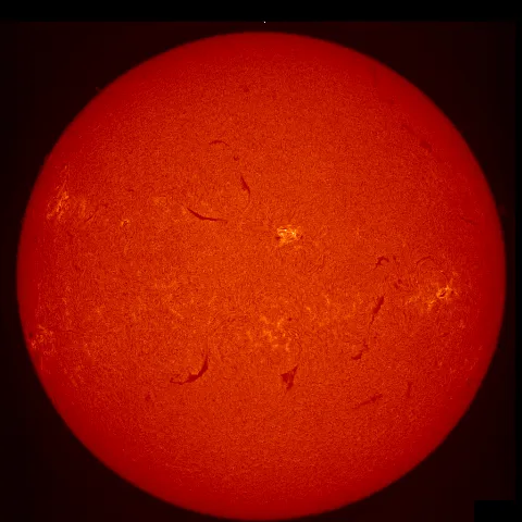 Image of Sun's chromosphere