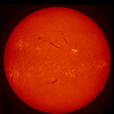 Image of Sun's chromosphere