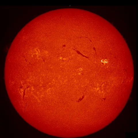 Image of Sun's chromosphere