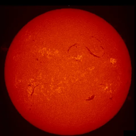 Image of Sun's chromosphere