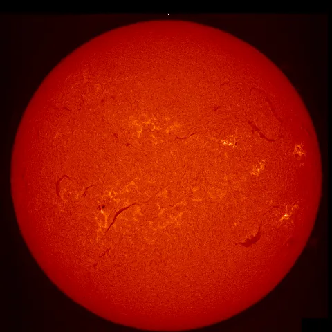 Image of Sun's chromosphere