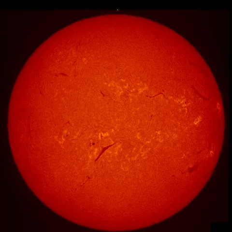 Image of Sun's chromosphere