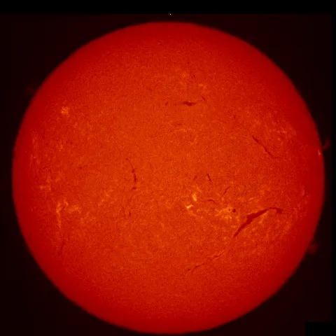 Image of Sun's chromosphere