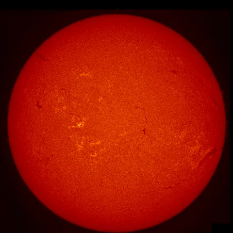 Image of Sun's chromosphere