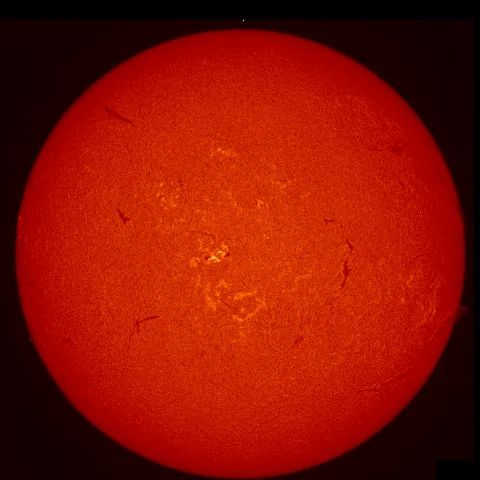 Image of Sun's chromosphere