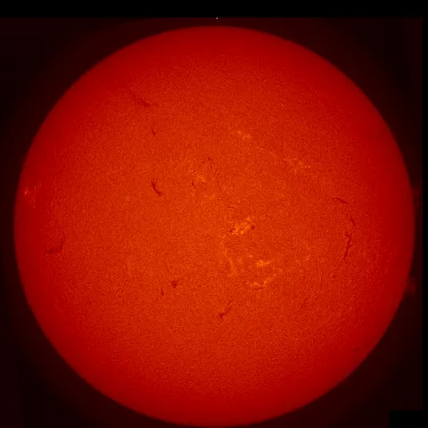 Image of Sun's chromosphere