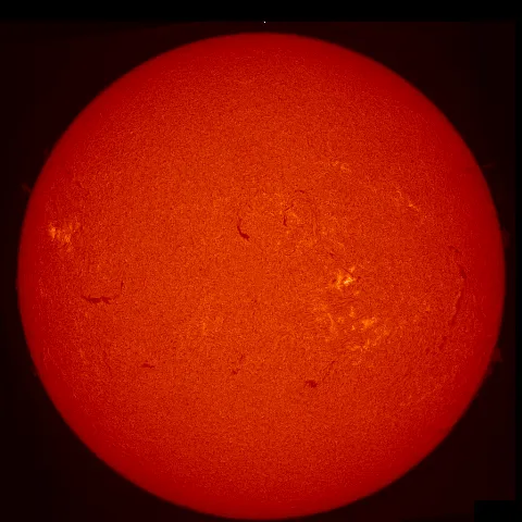 Image of Sun's chromosphere