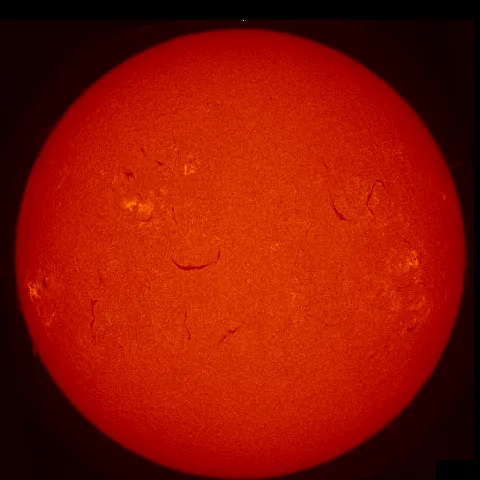 Image of Sun's chromosphere